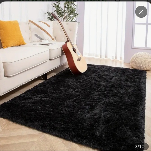 Luxurious Fluffy Large Shag Rug  Ultra Soft, Plush, Fuzzy, Durable 5x8ft - Picture 8 of 9